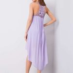 Liliowa sukienka Demmi OCH BELLA