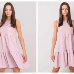 Klasyczne pastelowe ubrania damskie