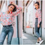 Wzorzyste ubrania damskie