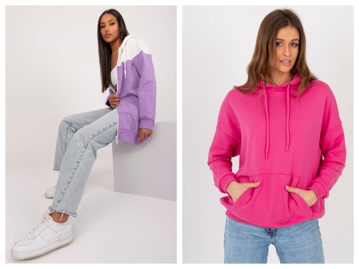 Bluza dresowa damska basic sklep odzieżowy online