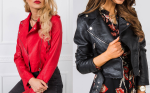 Modna kurtka biker