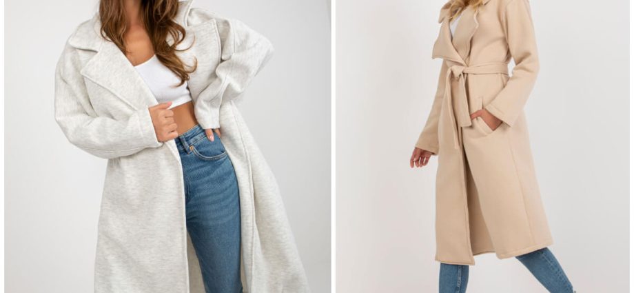 Modny i stylowy płaszcz damski na każdą okazję.