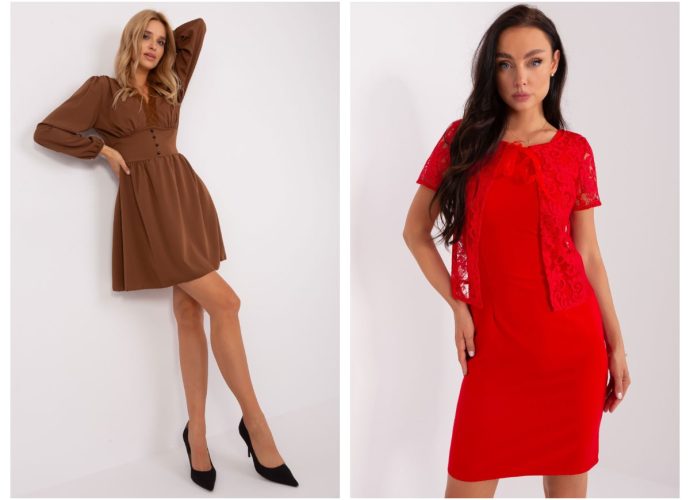 Sukieneczki na wesele z kwiatem