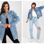 Kurtki jeansowe damskie z przetarciami