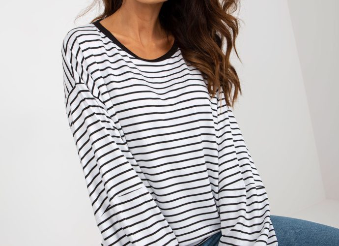 Modne bluzeczki damskie asymetryczn bluzk oversize