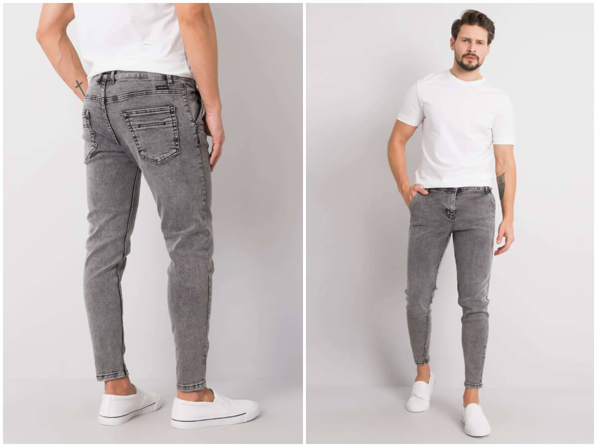 modne męskie rurki ze sklepu ebutik.pl w stylizacji