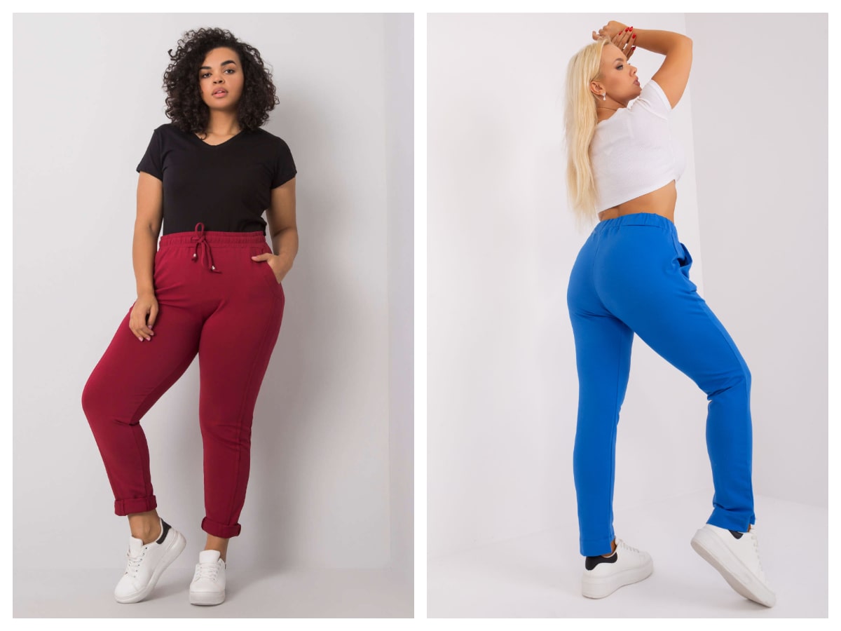 Spodnie basic plus size – przegląd ciekawych modeli