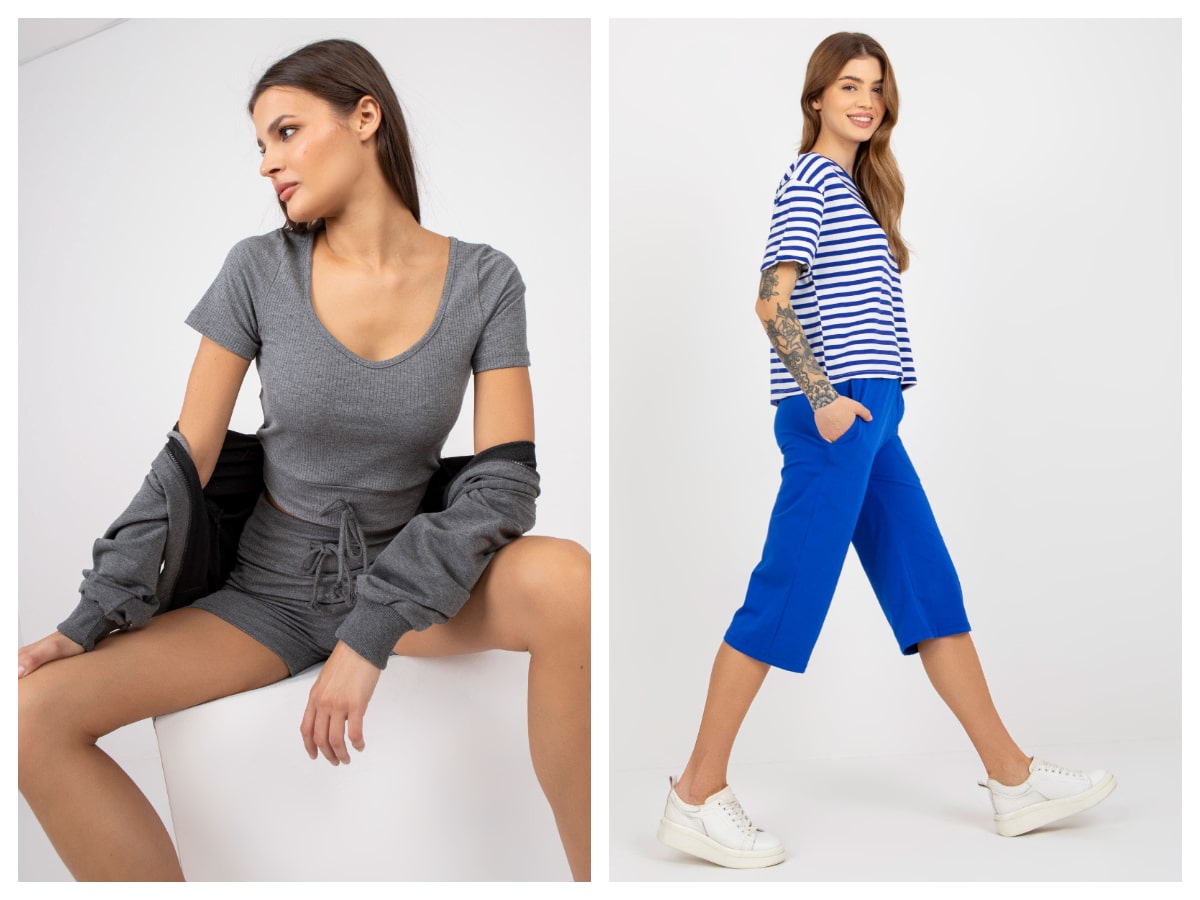 Najlepsze komplety basic na lato, które warto zamówić