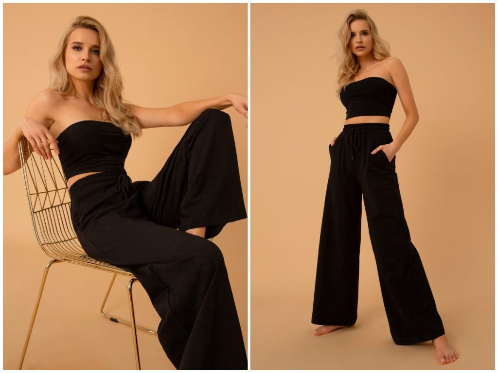 Czarne dzwony damskie znajdziesz na factoryprice.pl