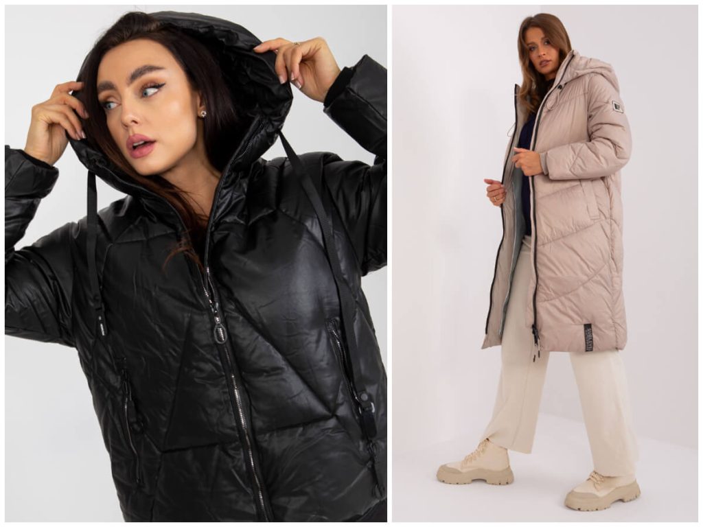 Odkryj modne kurtki zimowe damskie na sezon 2023/24.