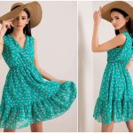 Zwiewna sukienka damska na co dzień z wyprzedaży sklepu ebutik.pl