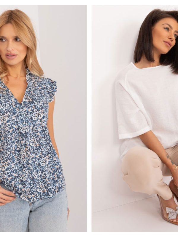 Fajne bluzki casualowe