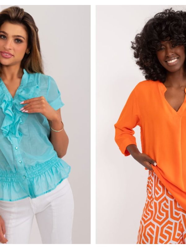 Modne bluzki koszulowe damskie oversize