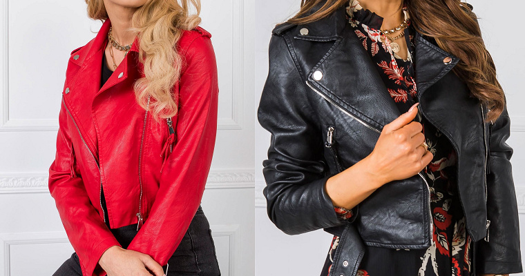 Modna kurtka biker