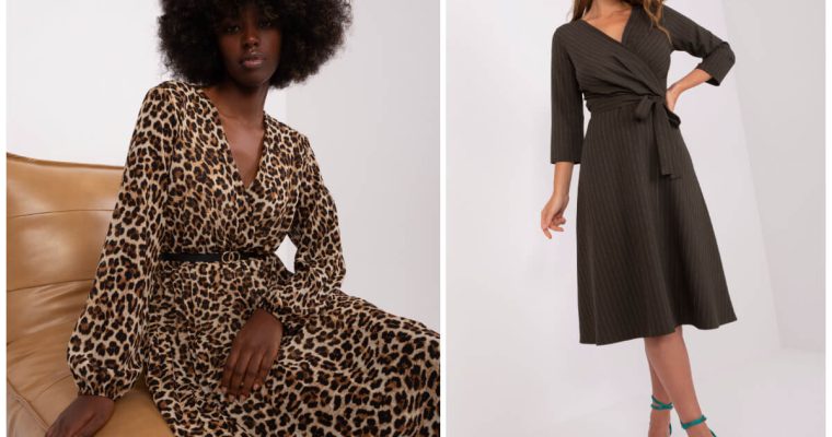 Odkryj stylowe sukienki na jesien.