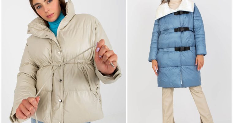 Moda, ciepła i wygodna kurtka zimowa damska.