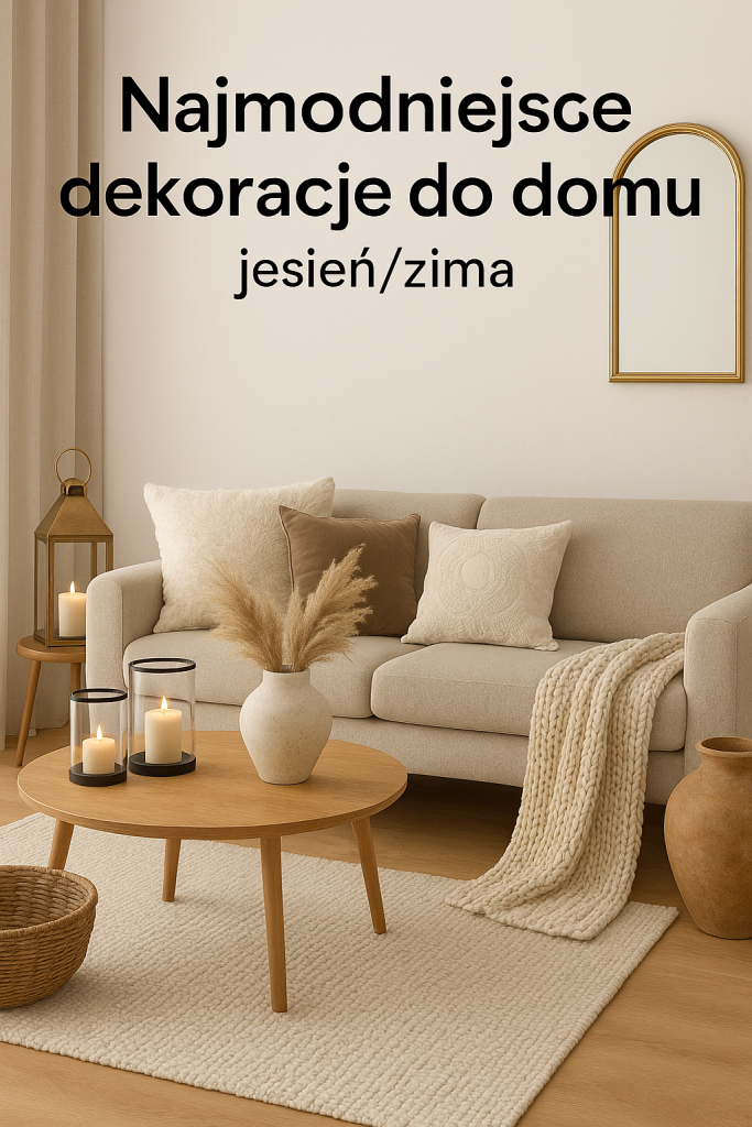 dom i ogród - modne dekoracje do domu