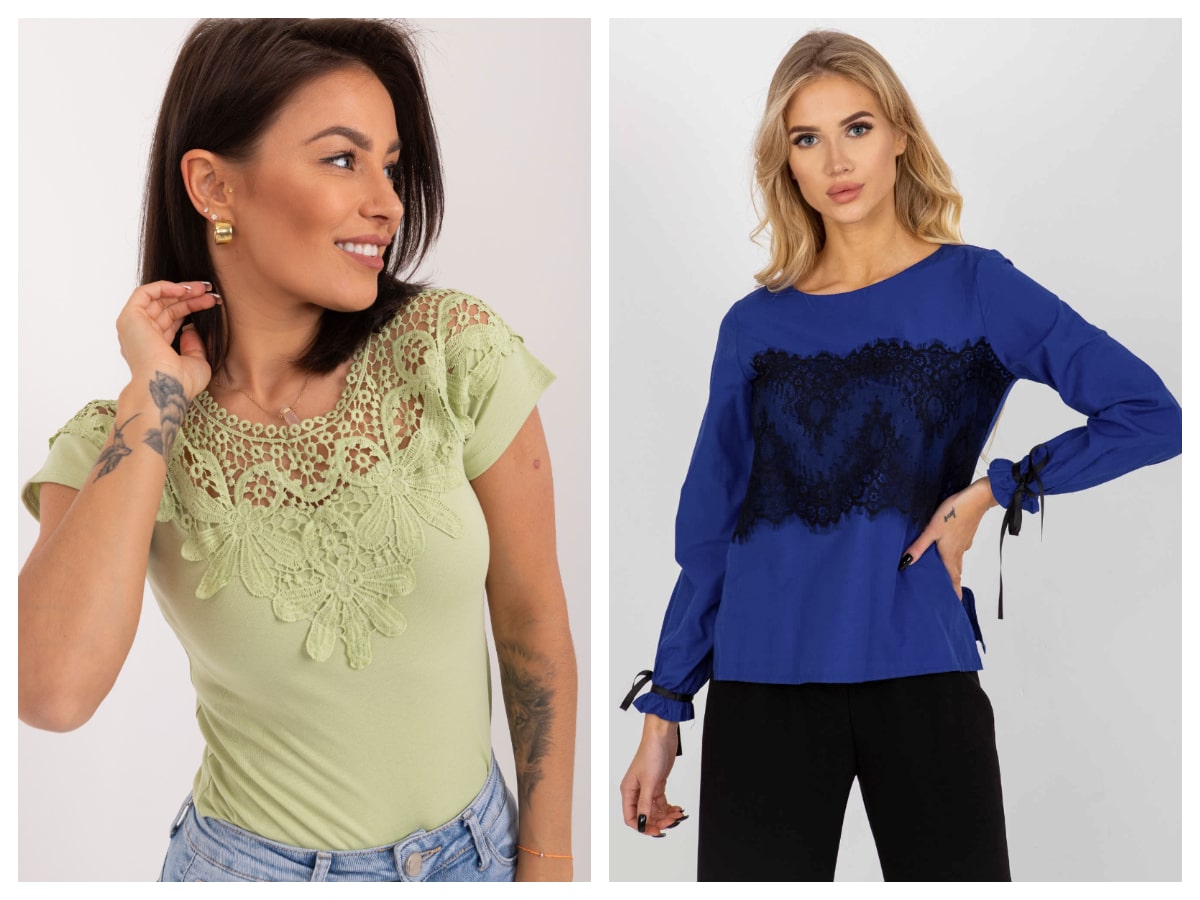 Bluzeczki z koronki – jak je ciekawie stylizować?