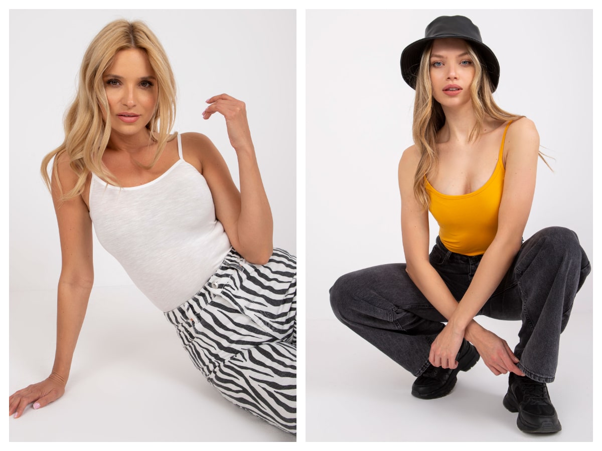 Top basic na ramiączkach – zamów go na lato