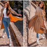 Płaszcz damski na wiosnę