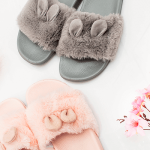 klapki z futerkiem w eButik