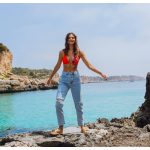 jeansowe spodnie z przetarciami hurtowo