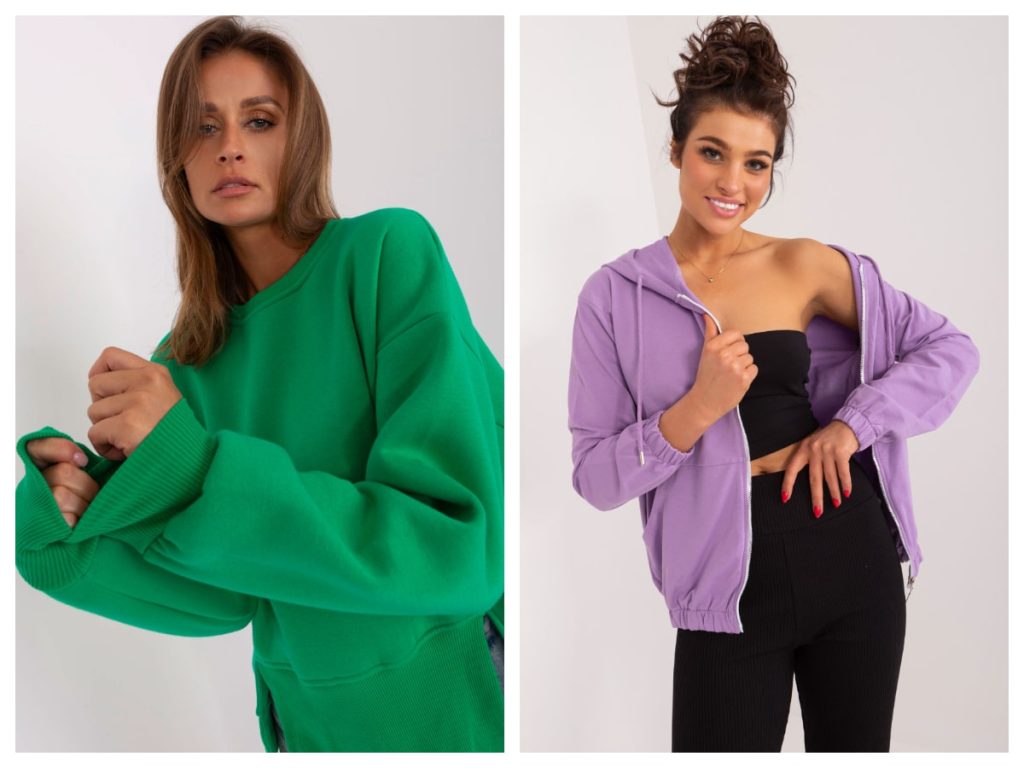 Bluza damskie basic rozpinana