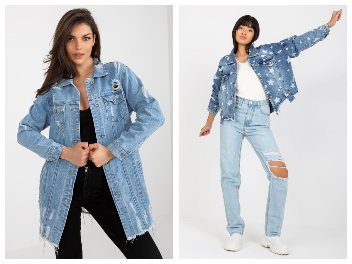 Kurtki jeansowe damskie – elegancja w najlepszym wydaniu
