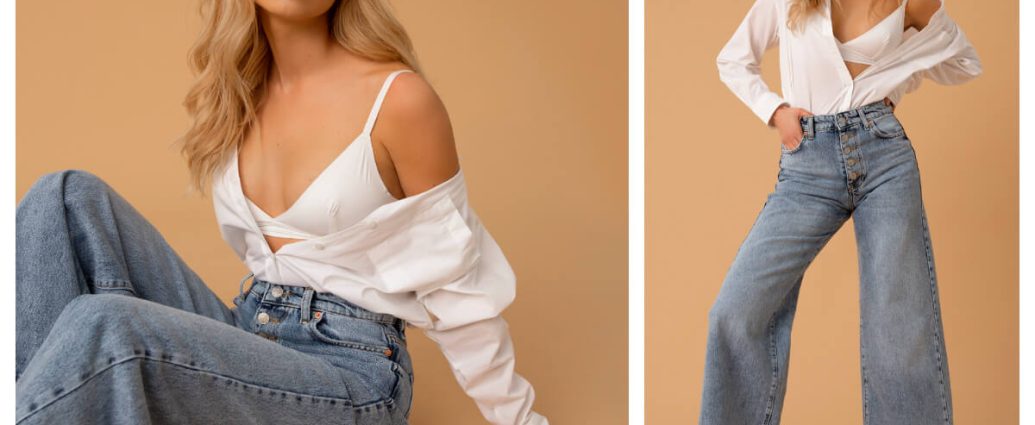 Letnia stylizacja damska w trendach na lato