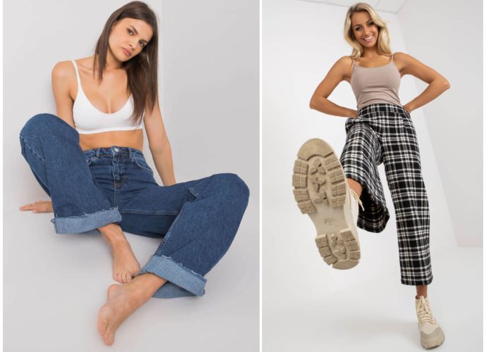 Odkryj trend na spodnie wide leg.