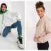 Bluza damska basic z kapturem na suwak