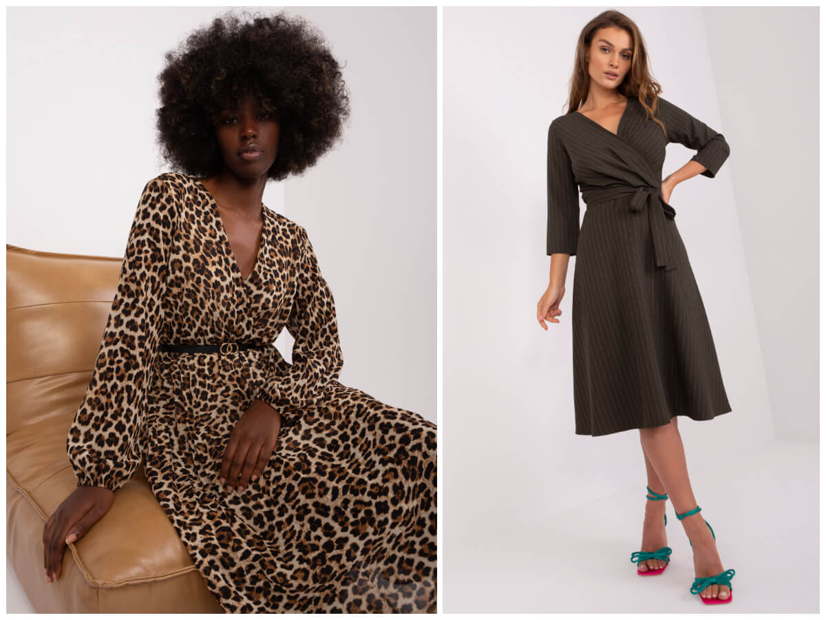 Odkryj stylowe sukienki na jesien.