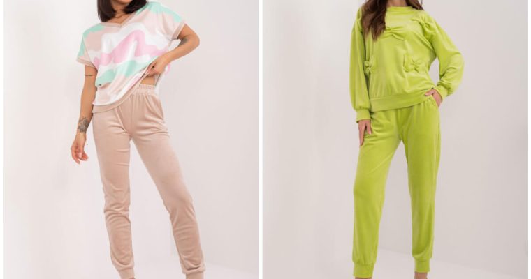 dresy na elegancko - Modny dres welurowy damski w stylowych fasonach i kolorach.