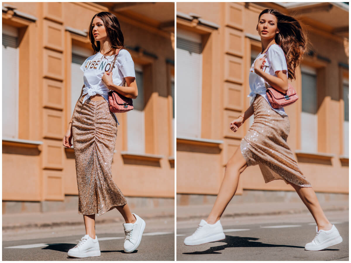 Spódnica w miejskim stylu z factoryprice.pl