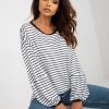 Modne bluzeczki damskie asymetryczn bluzk oversize