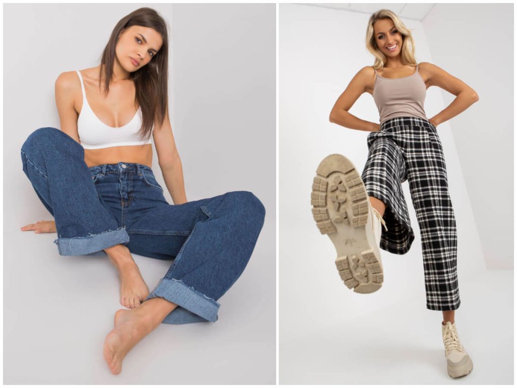 Odkryj trend na spodnie wide leg.