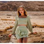 Total look w modnej stylizacji na lato