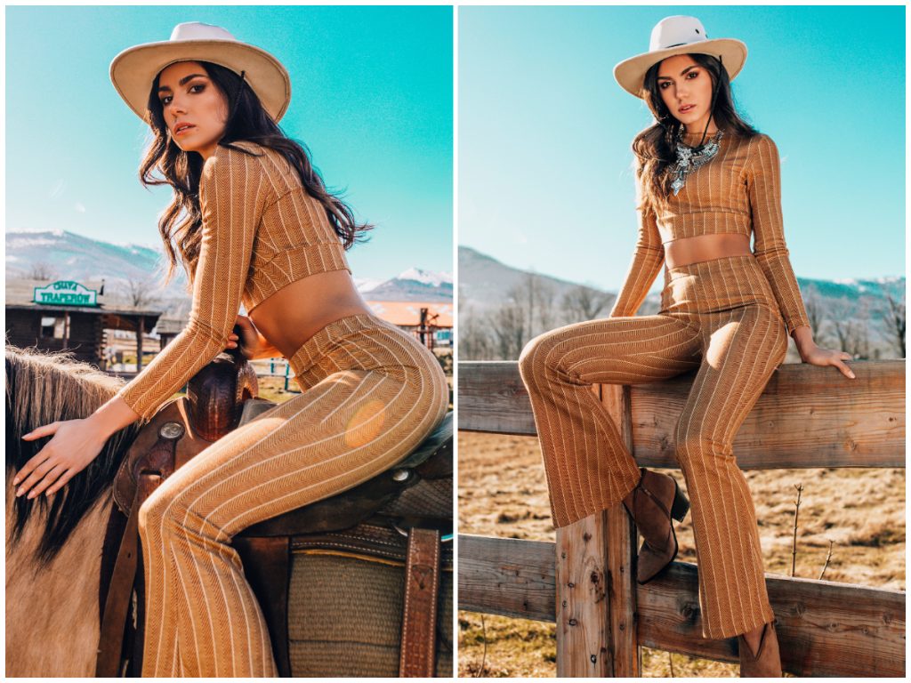 Ubrania w stylu country