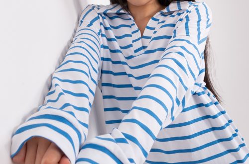 ubrania w paski bluzki oversize