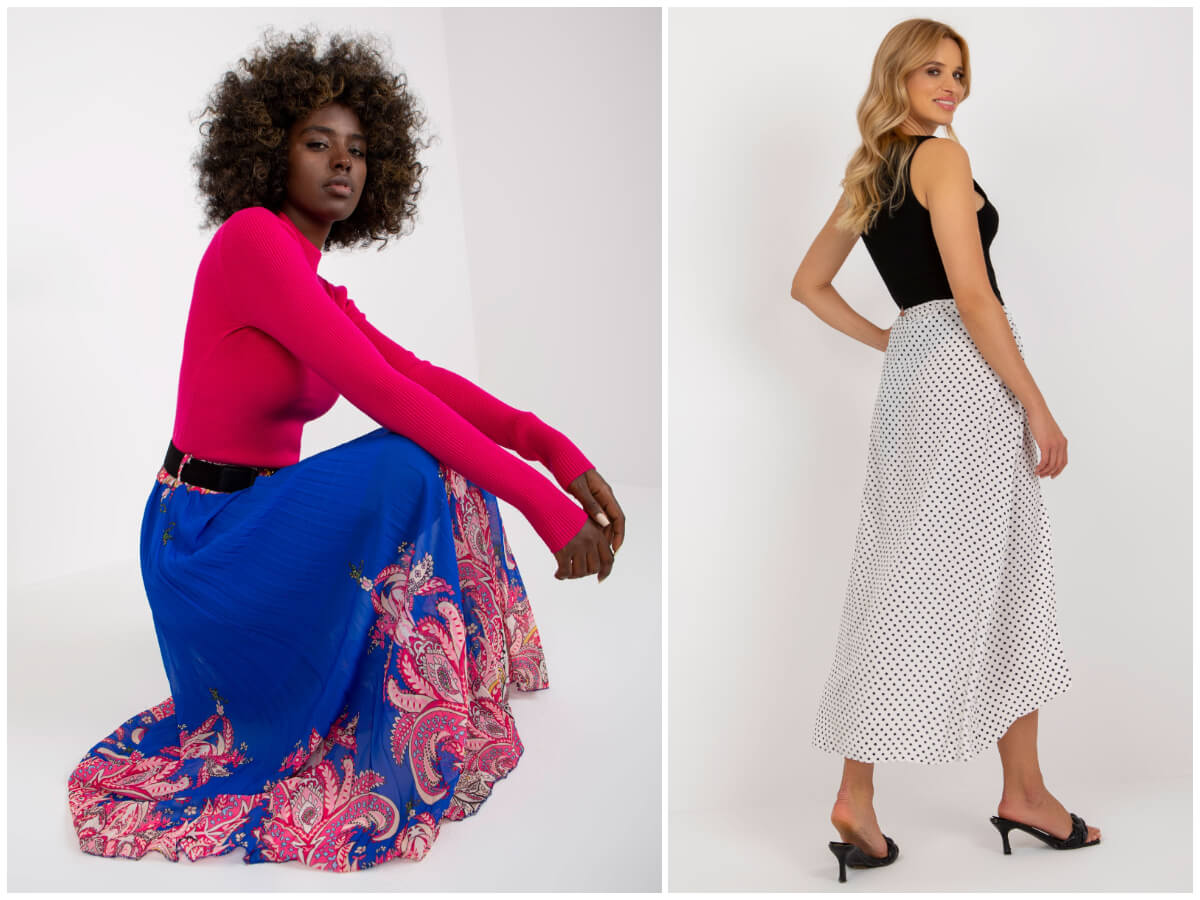 Długa spódnica na lato przyda się w jesiennych stylizacjach.