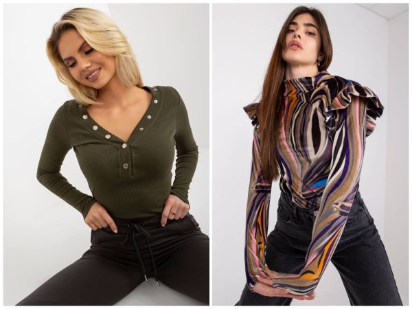 Stylowe i eleganckie bluzki damskie na jesień.