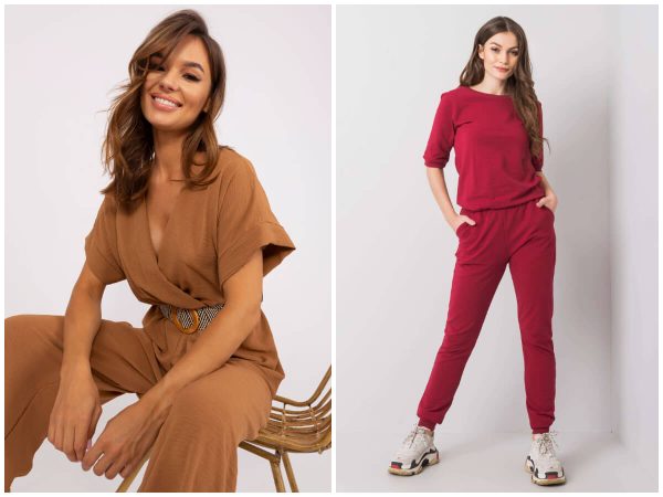 Modny kombinezon damski casual i na wieczór.