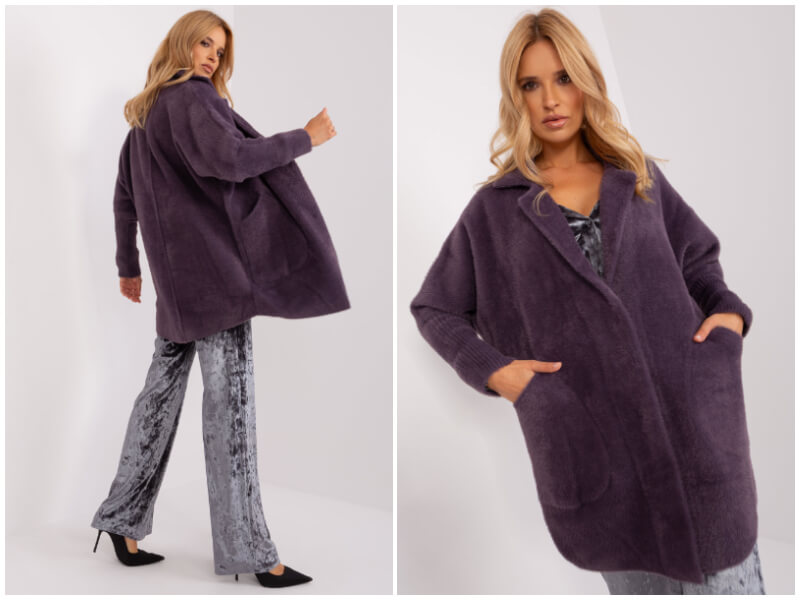 Wholesale alpaca coats in the most fashionable version from wholesale.